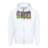Mardi Gras Mama Zipper Hoodie | Teevron