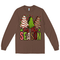 Chestnut tis the season christmas cakes Long Sleeve Tee - Jasminsmagicworld