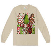 Mushroom tis the season christmas cakes Long Sleeve Tee - Jasminsmagicworld