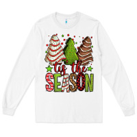 White tis the season christmas cakes Long Sleeve Tee - Jasminsmagicworld