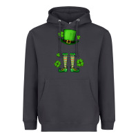 Smoke Custom name St. Patrick's leprechaun Heavyweight Hoodie - OliviaCreatesArt