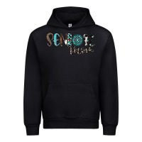 Black senior mom Urban Hoodie - CowhideDigitalArt