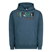 Pigment Midnight Navy senior mom Urban Hoodie - CowhideDigitalArt