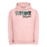 Pigment Salmon senior mom Urban Hoodie - CowhideDigitalArt
