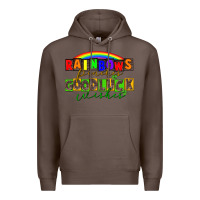 Coffee Rainbows pinches good luck wisher St. Patrick's Premium Hoodie - CowGirlArtShop