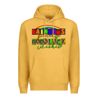 Mustard Rainbows pinches good luck wisher St. Patrick's Premium Hoodie - CowGirlArtShop