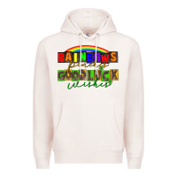 Pale Pink Rainbows pinches good luck wisher St. Patrick's Premium Hoodie - CowGirlArtShop