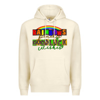 Sandshell Rainbows pinches good luck wisher St. Patrick's Premium Hoodie - CowGirlArtShop
