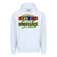 White Rainbows pinches good luck wisher St. Patrick's Premium Hoodie - CowGirlArtShop
