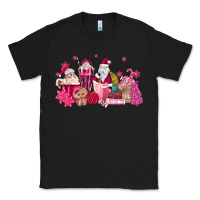 Black pink santa coffee Classic Tee - MaliasSmallBusiness