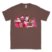 Chestnut pink santa coffee Classic Tee - MaliasSmallBusiness