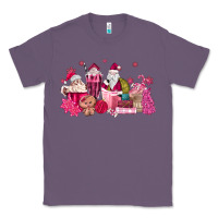 Lavender pink santa coffee Classic Tee - MaliasSmallBusiness