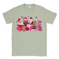 Matcha pink santa coffee Classic Tee - MaliasSmallBusiness