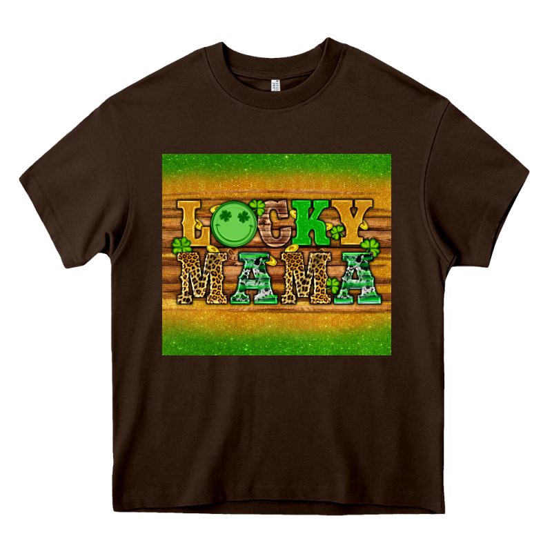 St Patricks Day Lucky Mama Heavy Core Tee by Artiststas | Teevron