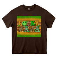 Chocolate Brown st patricks day lucky mama Heavy Core Tee - Artiststas