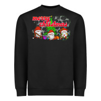 Black Merry Christmas - Gnome - Gnome Heavyweight Sweatshirt - Bettercallsaul