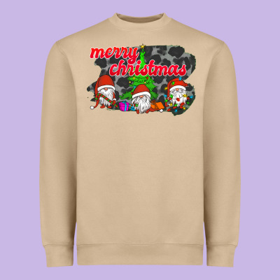 Merry Christmas - Gnome - Gnome Heavyweight Sweatshirt Designed By Bettercallsaul