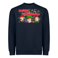 Navy Merry Christmas - Gnome - Gnome Heavyweight Sweatshirt - Bettercallsaul