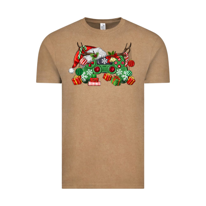 Christmas Game Controller Vintage Tee by MaliasSmallBusiness | Teevron