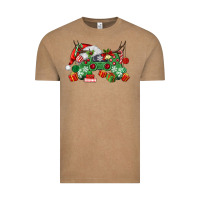Vintage Coffee Christmas Game Controller Vintage Tee - MaliasSmallBusiness