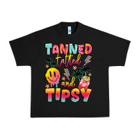 Black tanned tattled and tipsy Urban Heavy Tee - JahusDesignShop