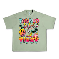 Oil Green tanned tattled and tipsy Urban Heavy Tee - JahusDesignShop