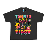 Pigment Black tanned tattled and tipsy Urban Heavy Tee - JahusDesignShop