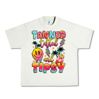 Pistachio tanned tattled and tipsy Urban Heavy Tee - JahusDesignShop