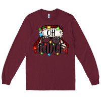 Burgundy oh fudge Christmas story Long Sleeve Tee - Jasminsmagicworld