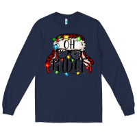 Navy oh fudge Christmas story Long Sleeve Tee - Jasminsmagicworld