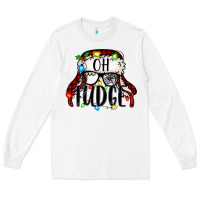 White oh fudge Christmas story Long Sleeve Tee - Jasminsmagicworld