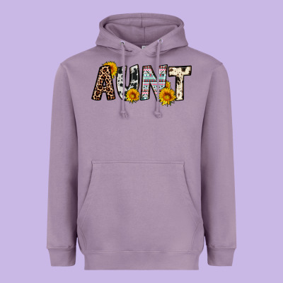 Aunt Heavyweight Hoodie Designed By Oliviacreatesart