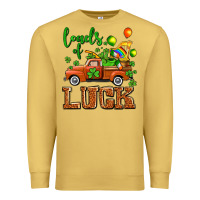 Antique Gold St. Patrick's Day loads of truck Premium Sweatshirt - OliviaCreatesArt