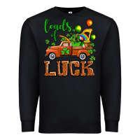 Black St. Patrick's Day loads of truck Premium Sweatshirt - OliviaCreatesArt