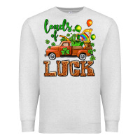 Oatmeal Heather St. Patrick's Day loads of truck Premium Sweatshirt - OliviaCreatesArt