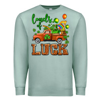 Seafoam St. Patrick's Day loads of truck Premium Sweatshirt - OliviaCreatesArt