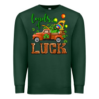 Sports Green St. Patrick's Day loads of truck Premium Sweatshirt - OliviaCreatesArt