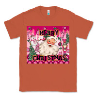 Copper merry pink christmas santa Classic Tee - MaliasSmallBusiness