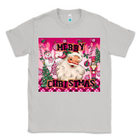 Moon Dust merry pink christmas santa Classic Tee - MaliasSmallBusiness