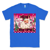 True Royal merry pink christmas santa Classic Tee - MaliasSmallBusiness