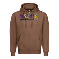 Chestnut mardi gras girl to the core Zipper Hoodie - CowGirlArtShop