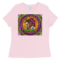 Bubblegum Pink momster halloween momlife Ladies Tee - Jasminsmagicworld