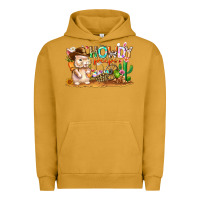 Pigment Peanut Butter Easter Howdy Peeps Bunny Urban Hoodie - CowhideDigitalArt