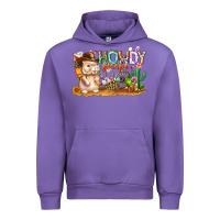 Tulip Easter Howdy Peeps Bunny Urban Hoodie - CowhideDigitalArt
