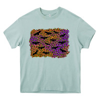 Arona halloween leopard bat background Heavy Core Tee - AdoDesignShop