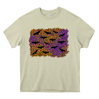 Mossy halloween leopard bat background Heavy Core Tee - AdoDesignShop