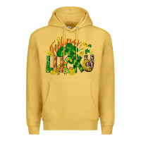 Antique Gold Feeling lucky St. Patrick's Day Premium Hoodie - CowGirlArtShop