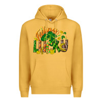 Mustard Feeling lucky St. Patrick's Day Premium Hoodie - CowGirlArtShop