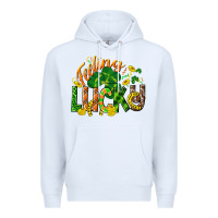 White Feeling lucky St. Patrick's Day Premium Hoodie - CowGirlArtShop