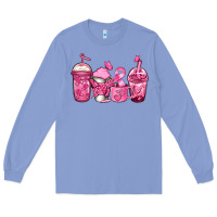Colony Blue breast cancer coffee Long Sleeve Tee - Jasminsmagicworld